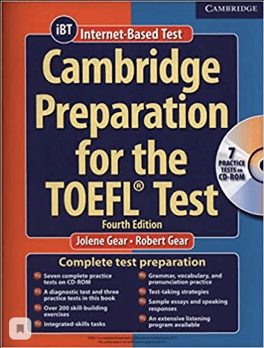 Учебники для подготовки к международные экзамены по английскому Cambridge Preparation For the TOEFL