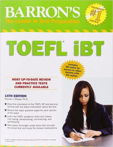 Учебники для подготовки к международные экзамены по английскому Barron's TOEFL iBT
